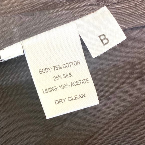 LOFT Silk Blend Spotted Pencil Skirt Size 6 - Picture 8 of 8